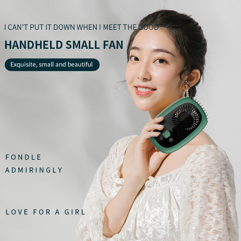 OPHAMAX Portable Mini Fan for Neckhang Handled and Desktop