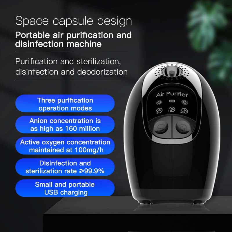 OPHAMAX Desktop Dual Mode Ozone Disinfection and Ionic Air purifier