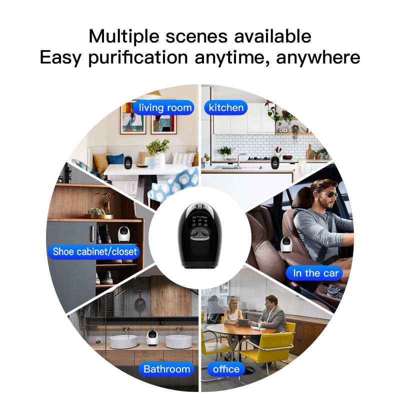 OPHAMAX Desktop Dual Mode Ozone Disinfection and Ionic Air purifier